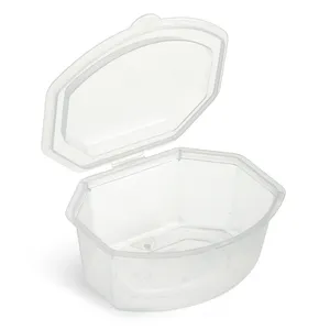 FREE SAMPLE Wholesale food cup disposable plastic clear condiment saucer