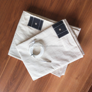 Khối EMF Cotton Hữu Cơ Với Sợi Bạc Nối Đất Phẳng Giường Tấm Sử Dụng Cho Nối Đất Ngủ - Product Image 3