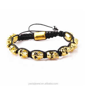 Alta calidad pulseras tejidas pulseras diamantes ajuste pulsera hecha a mano - Product Image 4