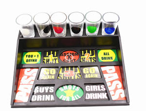 Jeu de boisson pour fête de casino à 6 coups - Product Image 2