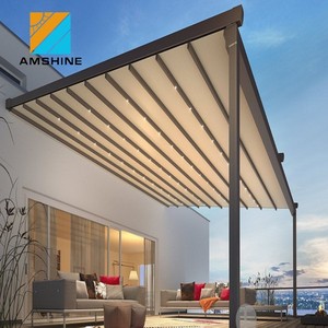 Luifels stoffen dak waterdichte PVC <span class=keywords><strong>pergola</strong></span> - Product Image 2