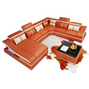 Set gambar <span class=keywords><strong>Sofa</strong></span> <span class=keywords><strong>Model</strong></span> baru ruang tamu dengan bagian desain terbaru Jerman - Product Image 5
