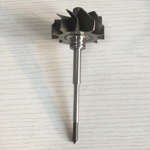 TD04HL 45.65X52mm 11 Lưỡi Trục Tuabin/Bánh Xe Turbo/Trục Turbo 93Mm Chiều Dài Trục - Product Image 3