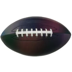 Custom glow in the dark American football official game ball