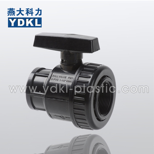 YDKL china goteo riego pvc válvula de bola de Sindicato Único - Product Image 2
