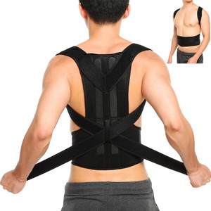 Corsé Ortopédico <span class=keywords><strong>Corrector</strong></span> de Postura para Escoliosis, para Hombres <span class=keywords><strong>y</strong></span> Mujeres, Transpirable, de Neopreno Elástico, Soporte para Espalda, Hombros <span class=keywords><strong>y</strong></span> Columna Vertebral - Product Image 1