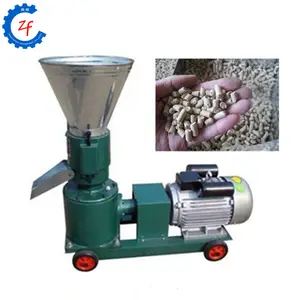 Wood sawdust pellet making machine animal feed pellets extruder