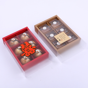 Boîte d'emballage en carton rigide avec rouleau de cacao, emballage de luxe, pour dragées, pour chocolat blanc, 25 pièces - Product Image 2