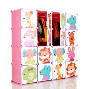 Armoire <span class=keywords><strong>de</strong></span> <span class=keywords><strong>rangement</strong></span> modulaire innovante et polyvalente, type tallboy, adaptée à tous les types <span class=keywords><strong>de</strong></span> vêtements (FH-AL0054-16D) - Product Image 1