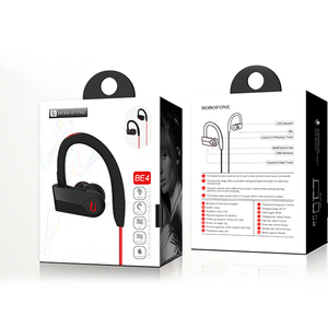 Más nuevo borofone BE4 Stereo ear Hook auricular inalámbrico impermeable auriculares deportivos para iPhone auriculares - Product Image 6