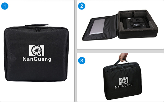 Original Nanguang CN-900SA Dimmable LED Photo Studio Light Kit