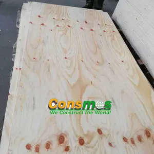 Good quality CDX pine plywood for construction with cheap price