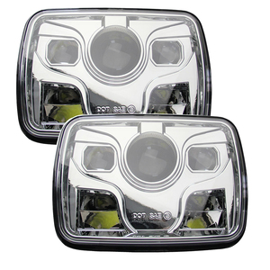 Offre Spéciale Gexune pour le camion de jeep wrangler accessoires <span class=keywords><strong>4x4</strong></span> conduite 5x7 pouces carré LED phare lumière de travail bar - Product Image 3