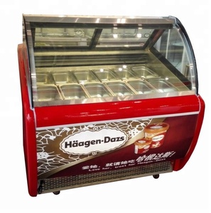 Congélateur de présentation de crème glacée commercial de petite taille OEM 6 Gastronorm - Product Image 2