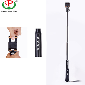 Compra a granel de China accesorios de telefonía móvil, aluminio telescópica bluetooth selfie palo con función de zoom - Product Image 6