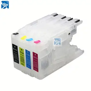 Isi Ulang Tinta Printer untuk Brother LC1220 LC1240 LC1280 LC73 LC75 untuk Brother MFC-J5910DW,J6510DW,J6710DW,J6910DW