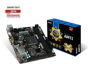 Оригинальная материнская плата MSI AMD AM1 для Athlon Sempron APU Mini-ITX AM1I
