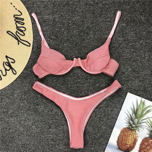 Cikini – maillot de bain deux pièces Sexy sans entrejambe pour femmes, ensemble de fabrication de maillots de bain pour l'été - Product Image 4