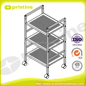 Organisateur de cuisine en bambou à 3 niveaux en gros, provenant d'un fabricant taïwanais, design carré moderne, emballage en boîte - Disponible sur eBay en promotion - Product Image 6