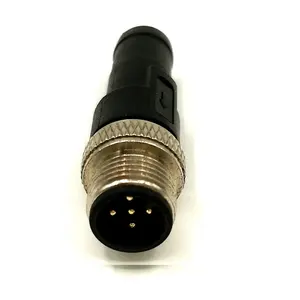 Resistencia de terminador Can Bus, macho, 5 polos, conector M12 con 120 Ohm, 1/2W