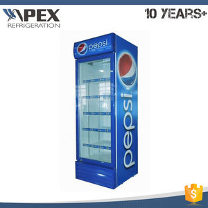 Refrigerador Vertical de Una Puerta con Estante Ajustable de Alta Resistencia para Supermercado - Product Image 5