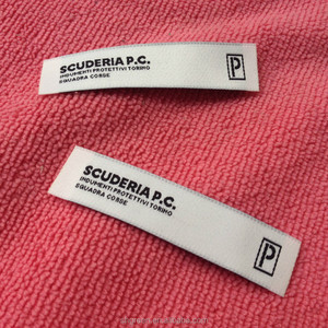 Etichetta dell'indumento logo del marchio personalizzato, etichetta di <span class=keywords><strong>abbigliamento</strong></span> morbida per cucire - Product Image 4