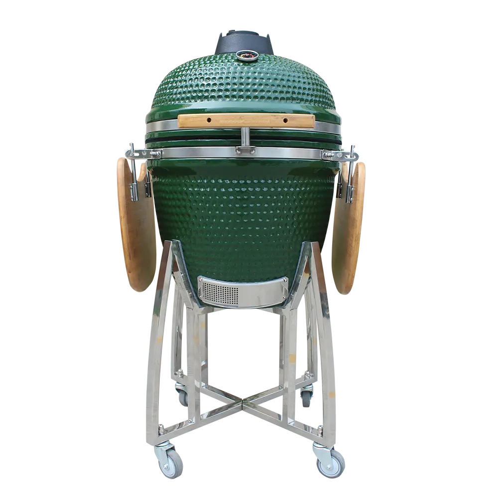 AUPLEX Hot Sale Premium Charcoal 21 Inch Bbq Ceramic Grill Kamado For 9-10 People