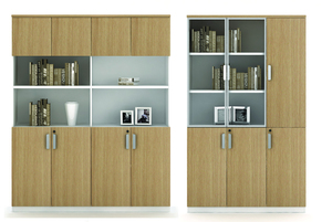 Oficina Ejecutiva L forma tabla gerente boss mesa <span class=keywords><strong>de</strong></span> trabajo con armario lateral - Product Image 3