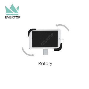 LSF03-D Có Thể Điều Chỉnh Chiều Cao Nhôm Làm Xáo Trộn-Phổ Khung Tablet Android Cho iPad Kiosk Giữ An Ninh Đứng Khóa - Product Image 6