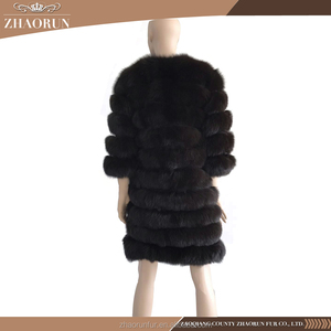 Cappotto Invernale da Donna in Vera Pelliccia di Volpe, Giacca Sexy in Pelliccia di Volpe - Product Image 2