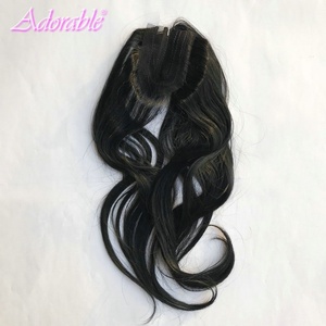Extensions <span class=keywords><strong>de</strong></span> Cheveux Synthétiques en Fibre Résistante à la Chaleur Lots <span class=keywords><strong>de</strong></span> Mèches Bicolores Tissage Brésilien Ondulé 4 Pièces T1b27 avec Closure Gratuite - Product Image 4