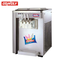 Machine à glace molle portable américaine Taylor 3 saveurs à azote, nouvelle machine commerciale à glace, économe en énergie, en acier inoxydable, pour yaourt et lait