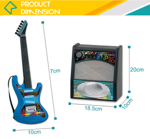Guitare électrique pour enfants, jouets d'instruments de <span class=keywords><strong>musique</strong></span> éducatifs, vente chaude - Product Image 5