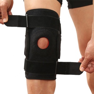 Adjustable Hinged <strong>Knee</strong> Brace Stabilizer Side Stabilizers Open Patella <strong>Knee</strong> <strong>Protector</strong> - Product Image 1
