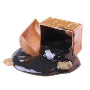 Slime Supplies Shop Juguetes educativos para bebés 35g Treasure Black DIY Slime Making Kit Sorpresa con monedas - Product Image 2