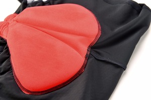 Monton profesional mujeres ciclismo BiB shorts ciclismo pantalones con ribetes reflectantes - Product Image 6