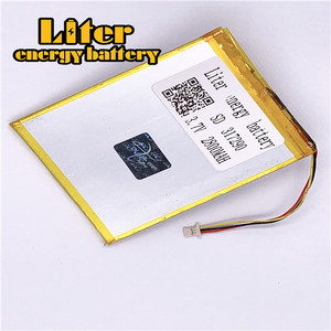 1.0-3 P 317290 2800 mah 3.7 V rechargeable lipo battery li ion polymer battery Solar lithium battery with PCM - Product Image 3