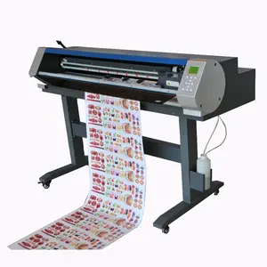 TECJET printing machine sticker printer and cutter for big sale