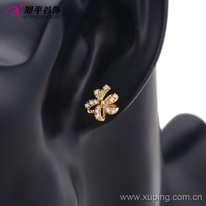 91048 giovani ragazze dei monili della cz classic <span class=keywords><strong>orecchini</strong></span> fiore - Product Image 6