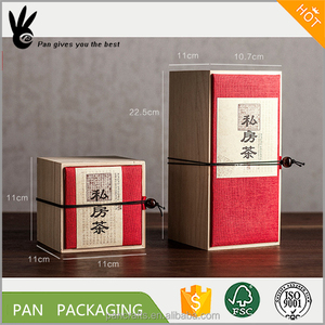 Nuevo producto barato personalizada de alta calidad caja de empaquetado del regalo bolsa de té de madera caja de almacenamiento - Product Image 5
