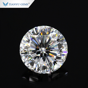 Moissanite Tianyu Gems 1ct GH VVS Taglio Brillante Rotondo, Diamante Sintetico a Prezzo all'Ingrosso - Product Image 1
