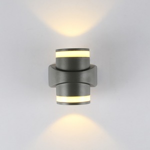 Lámpara de Pared LED COB para Exteriores Kontak, IP65, 12W, 3000K, Residencial, con Iluminación Superior e Inferior - Product Image 2