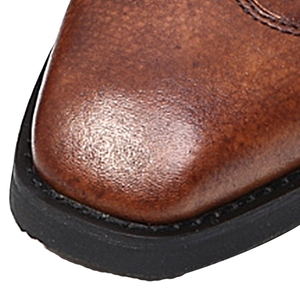 Stivaletti invernali da uomo <span class=keywords><strong>in</strong></span> <span class=keywords><strong>pelle</strong></span> marrone marrone multifunzionale moda uomo - Product Image 4