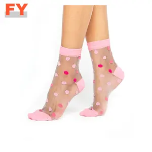 FY-I-1487 delle donne calzini calze sottili trasparenti per delle signore delle donne di calze di nylon
