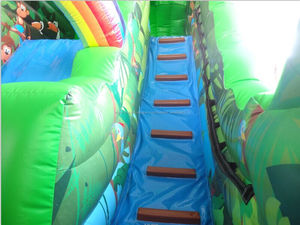 Mejor popular reino Animal inflable <span class=keywords><strong>parque</strong></span> de atracciones diapositivas con precio de fábrica - Product Image 5