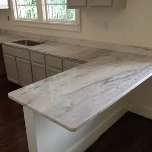 Sintético descuento mármol blanco de Carrara cocina tops