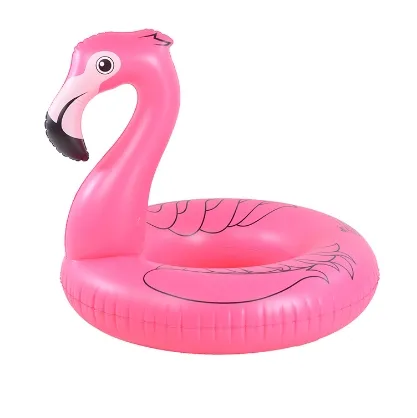 Bouée gonflable rose flamant rose, tube de flotteur de piscine gonflable, jouet de piscine, anneau de natation pour enfant et adulte