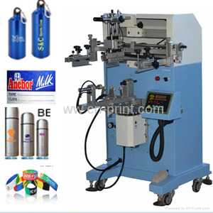 LC khí nén xi lanh Mug máy in Chai Nhựa Lụa Màn hình in ấn cốc nhựa với logo tùy chỉnh màn hình in máy - Product Image 2