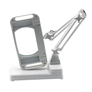 Lighting Magnifier Table Lamp Lifting Square Magnifier BY-86i Adjusting Magnifier lamp