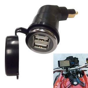 Presa Accendisigari per Moto <span class=keywords><strong>BMW</strong></span> 12-24V 3.3A con Indicatore LED e Caricatore USB Doppio - Product Image 2